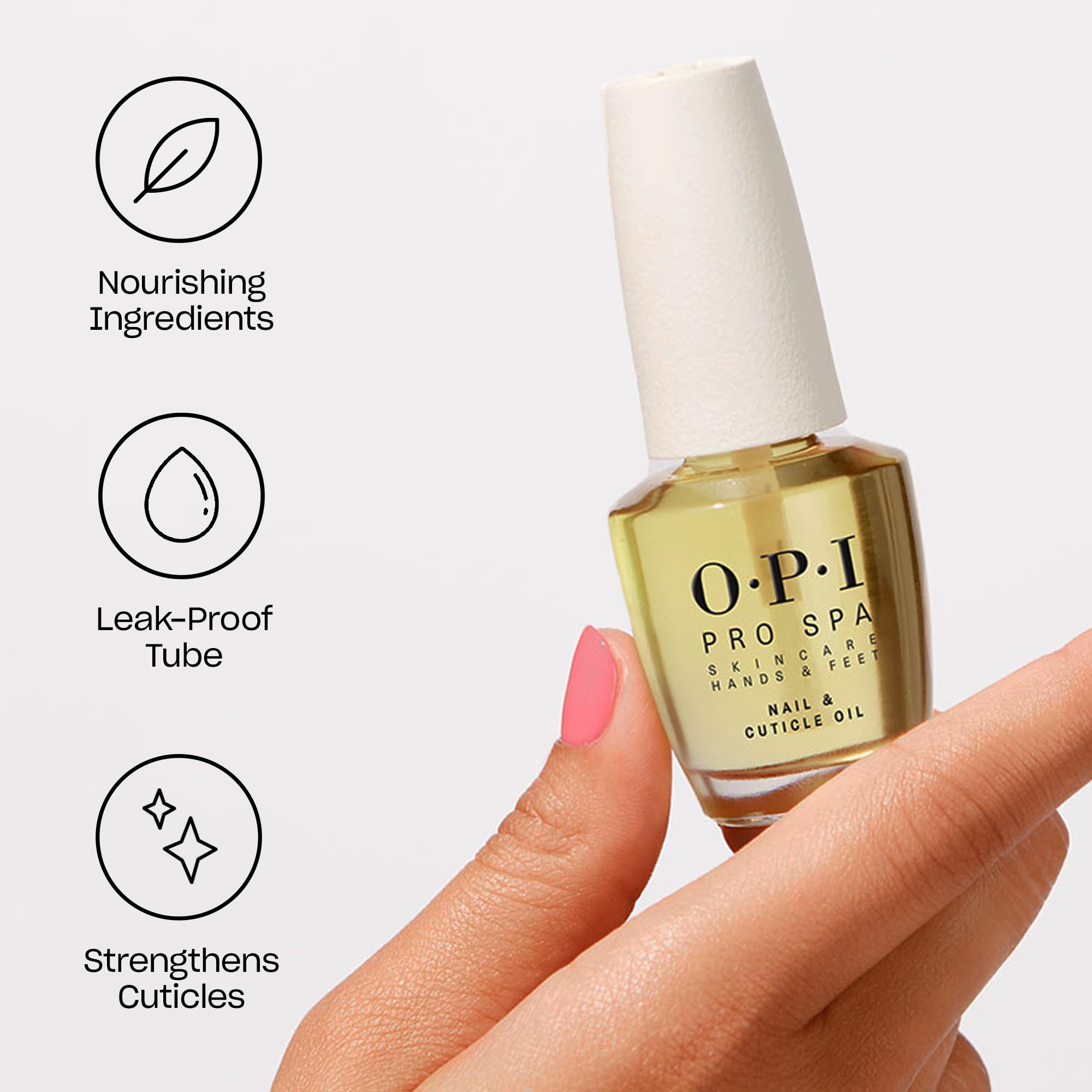 OPI ProSpa cuticle oil bottle with brush applicator