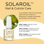 CND cuticle treatment bottle showing size label