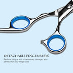 ULG 6.5 inch straight cutting shear and blending shear set packaging