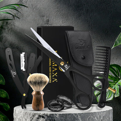 Arainchy hair cutting scissors cutting clean sections of hair to demonstrate salon performance.