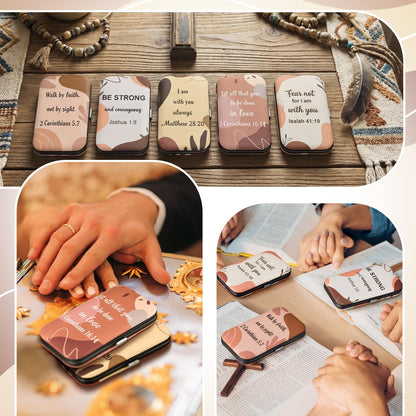 Portable leather case for Christian religious party favors