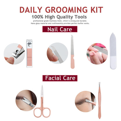 Nano glass nail shiner buffer from Hantekas grooming kit