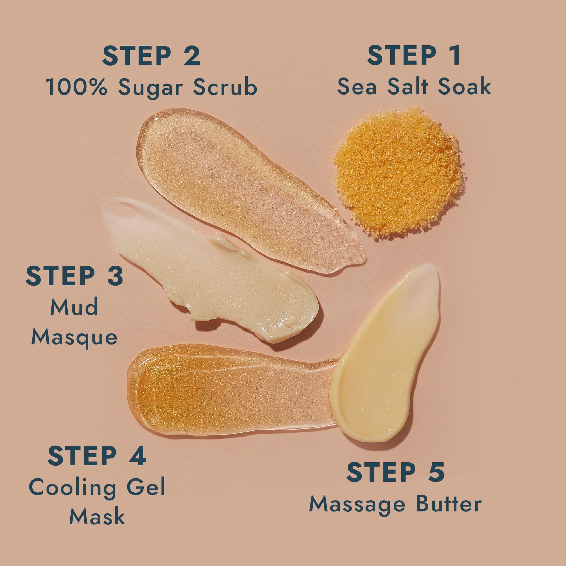 Luxury sparkly DIY pedicure products for home use