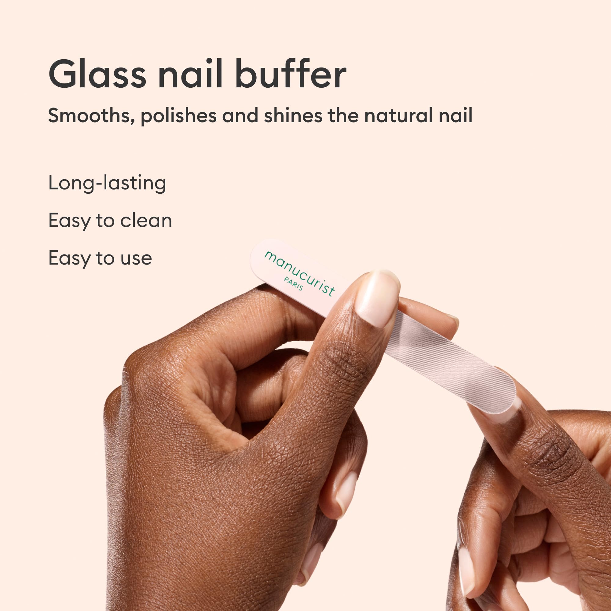 Manucurist nail prep accessories stored in reusable exclusive tube