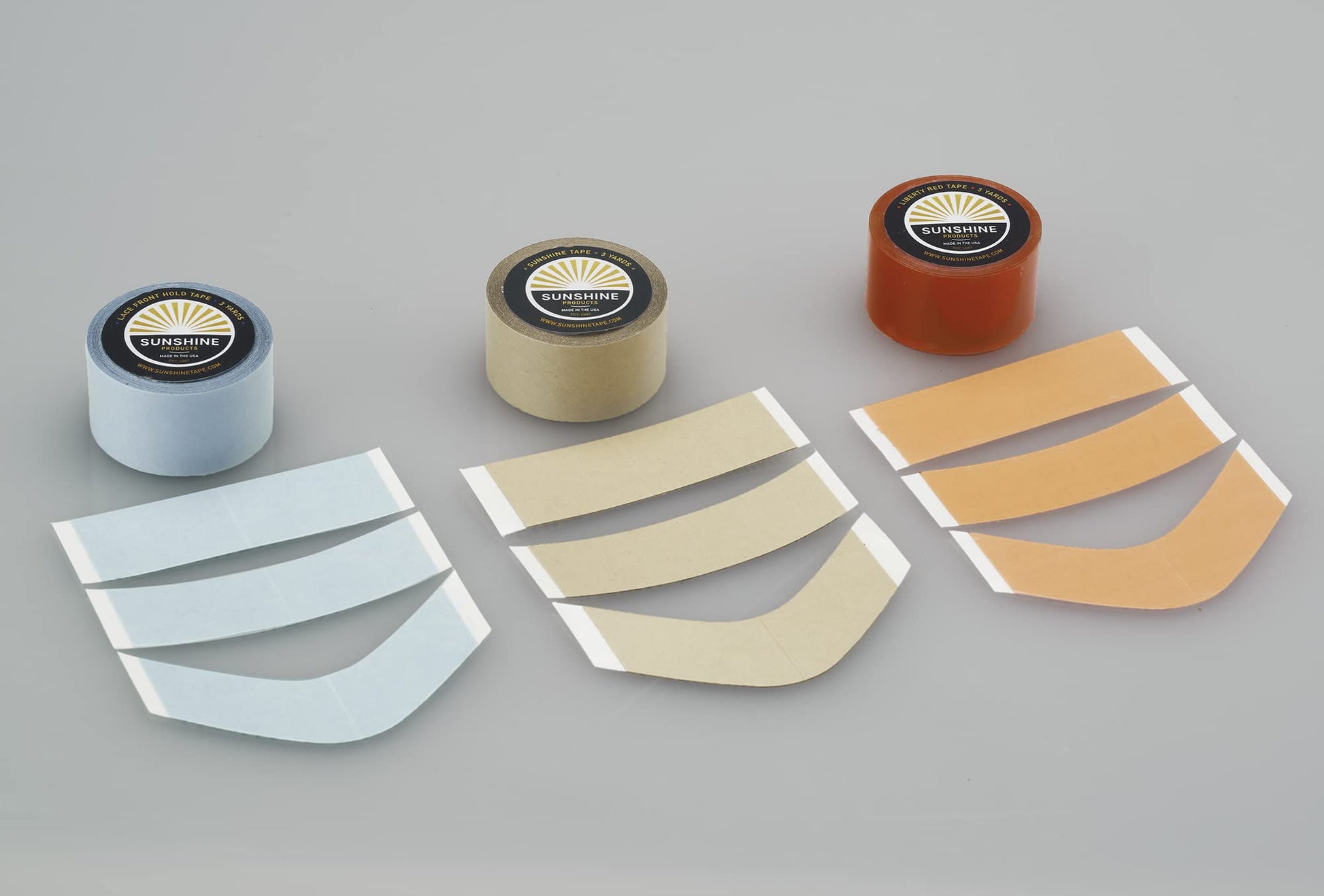 Sunshine 1522 double sided clear hair extension tape