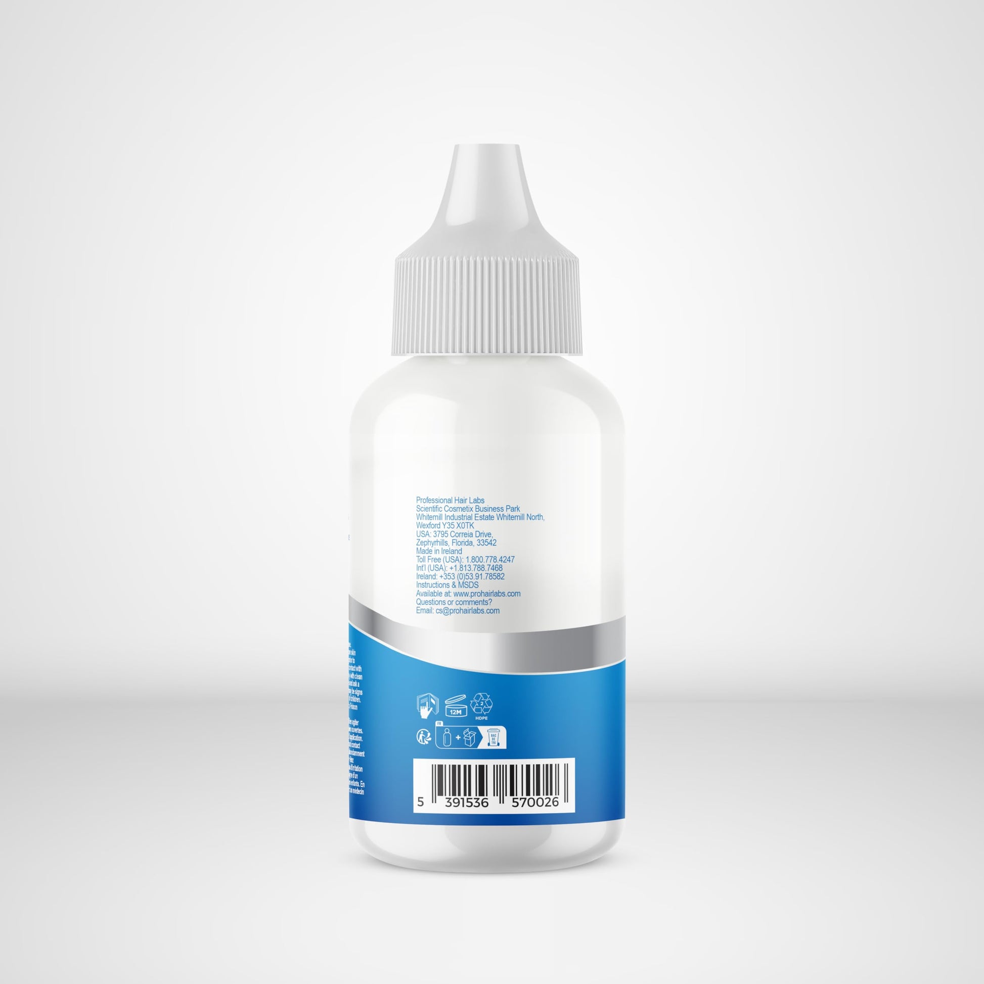 Authentic USA imported professional hair labs ghost bond packaging presentation.