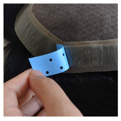 AIRAO premium hair system tape packaging showing back instructions and barcode