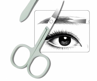Internal view of Nemibad manicure set tools