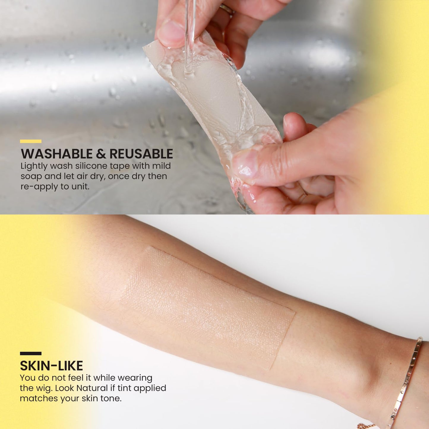 STUDIO LIMITED Knots Eraser Silicone Tape roll in Natural variant