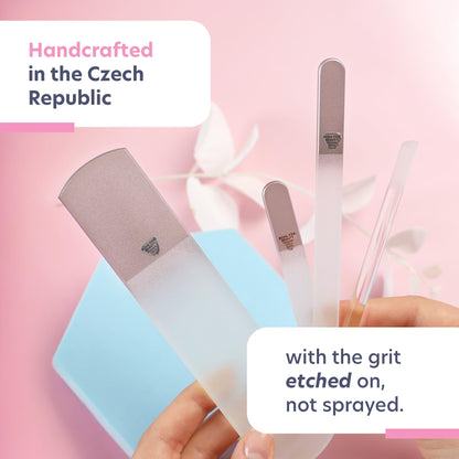 Bona Fide Beauty manicure kit inside gift box packaging