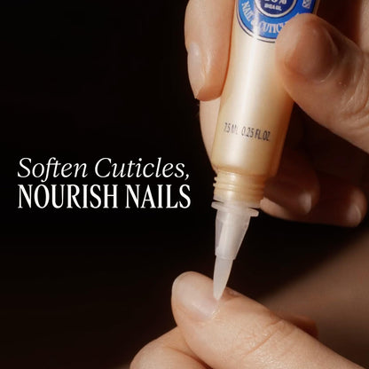 Application of Loccitane shea butter hand cream on skin