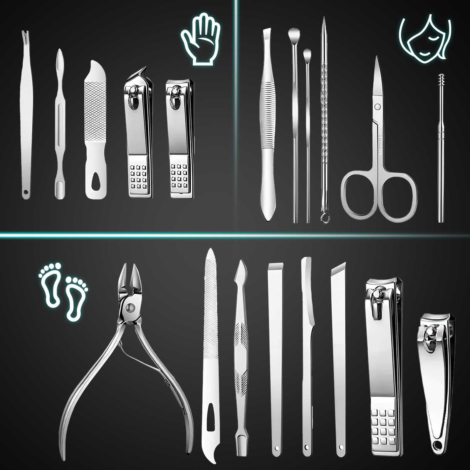 Close up of HomieKitch professional nail clippers
