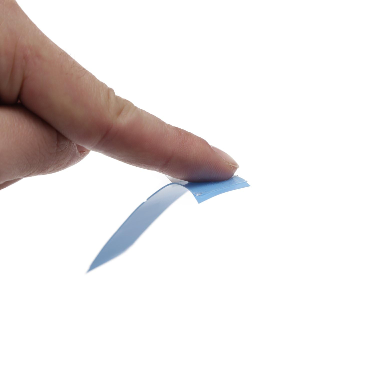 NEITSI Walker Ultra Hold Mini Tabs close up view highlighting the clear thin profile of the waterproof wig adhesive strips