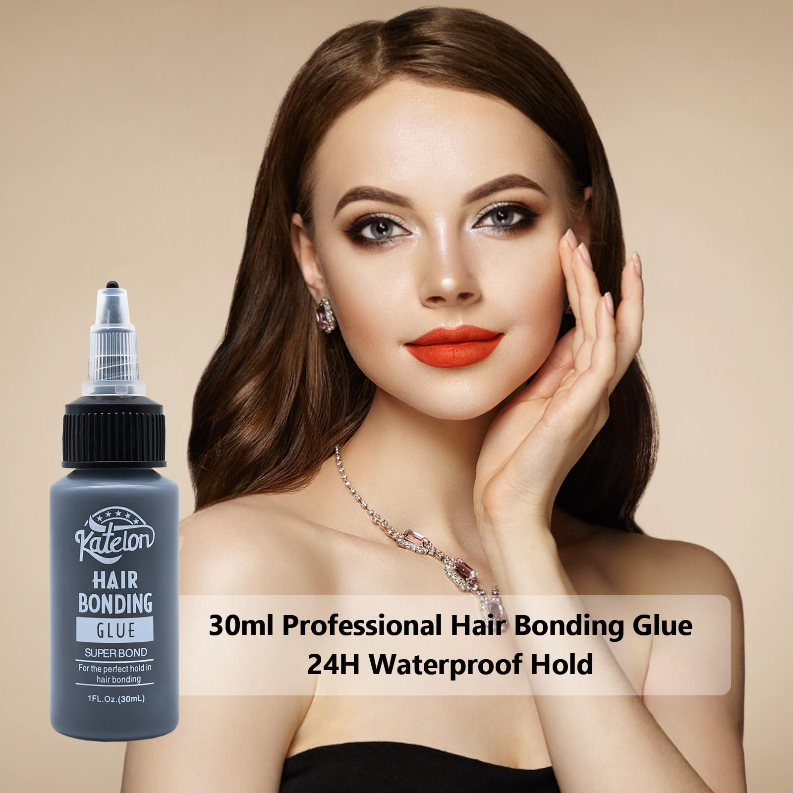 House West professional hair glue precision nozzle close up