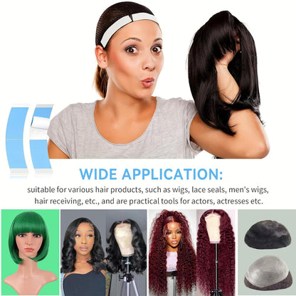 Authentic Molain hair adhesive tape kit for wig application