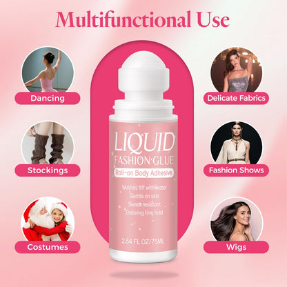 Vigorder body adhesive packaging details 2.54 fluid ounces