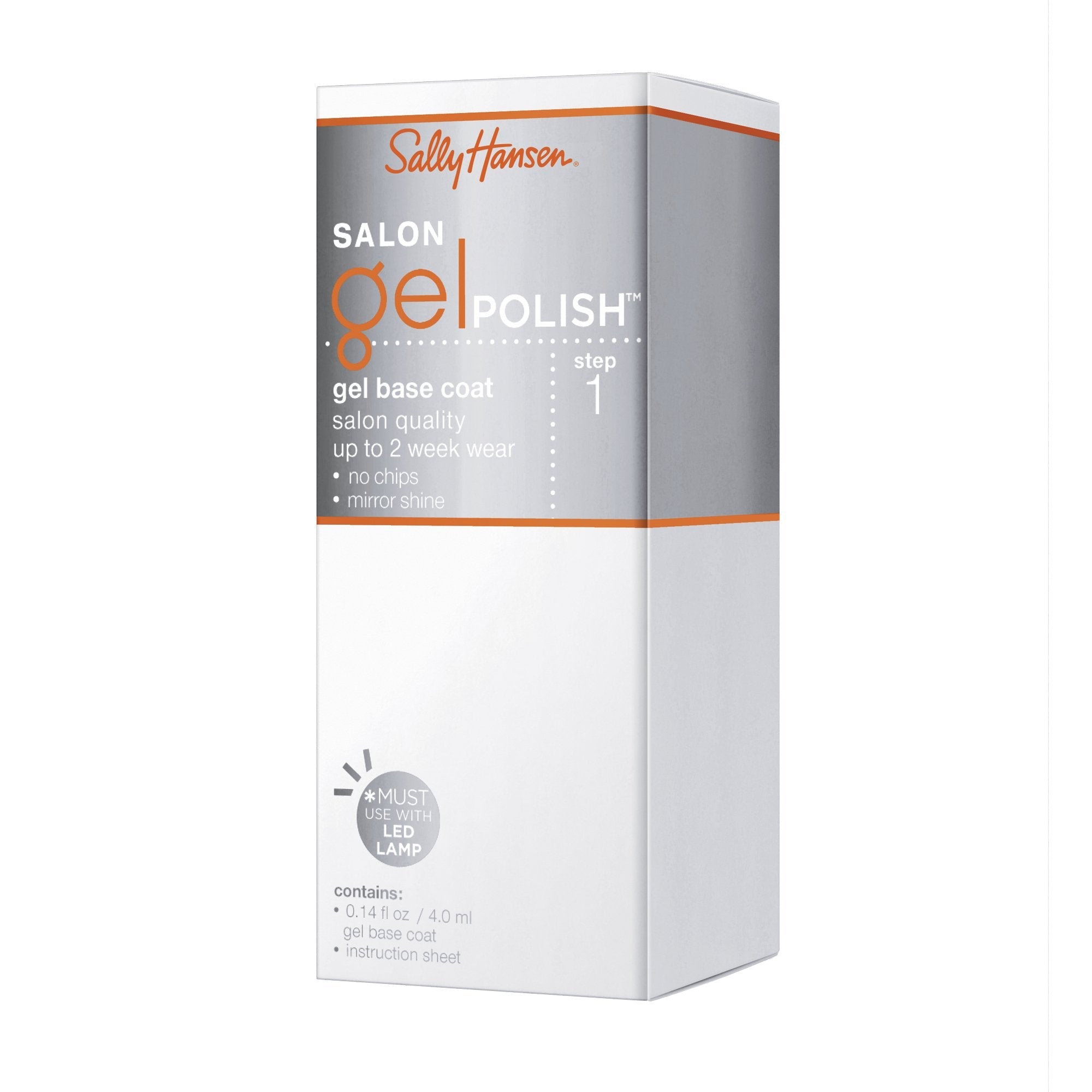 Sally Hansen Salon Pro Gel Base Coat packaging and bottle
