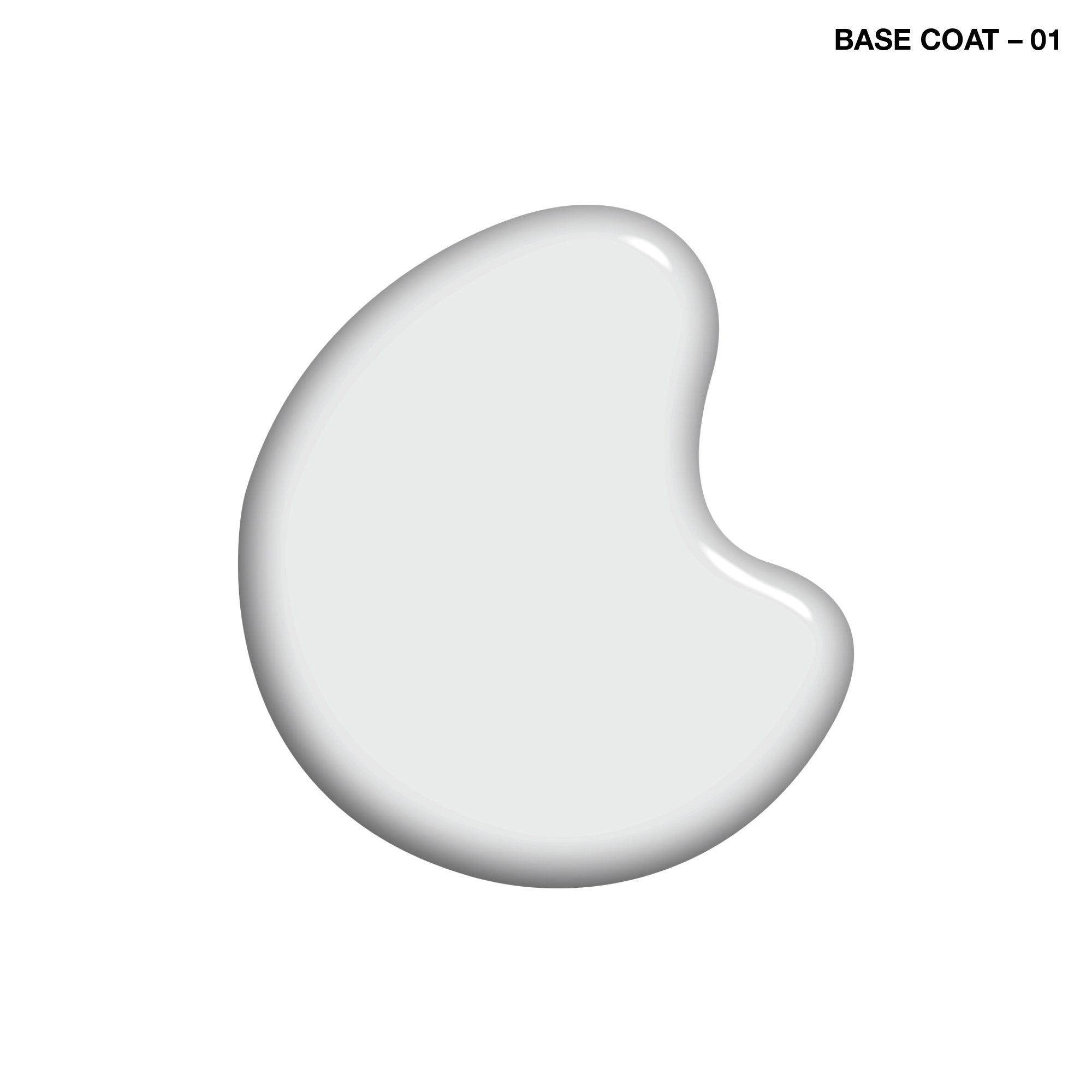 Top view of Sally Hansen salon grade nail base coat