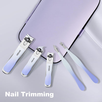Close up of high-carbon steel pedicure tools