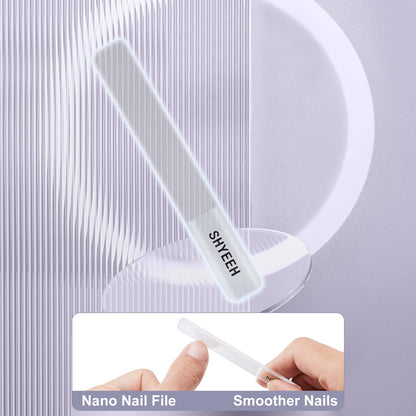 Full collection of 10 piece nail care instruments