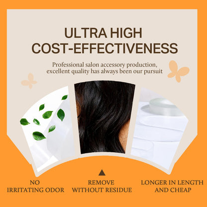 DOORES strong hold invisible tape roll for seamless and lightweight hair extension application.
