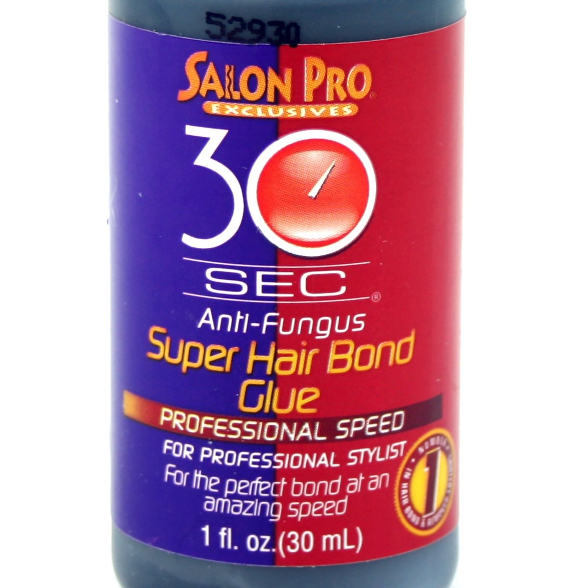 Salon Pro anti fungus super hair bond adhesive liquid bottle packaging details