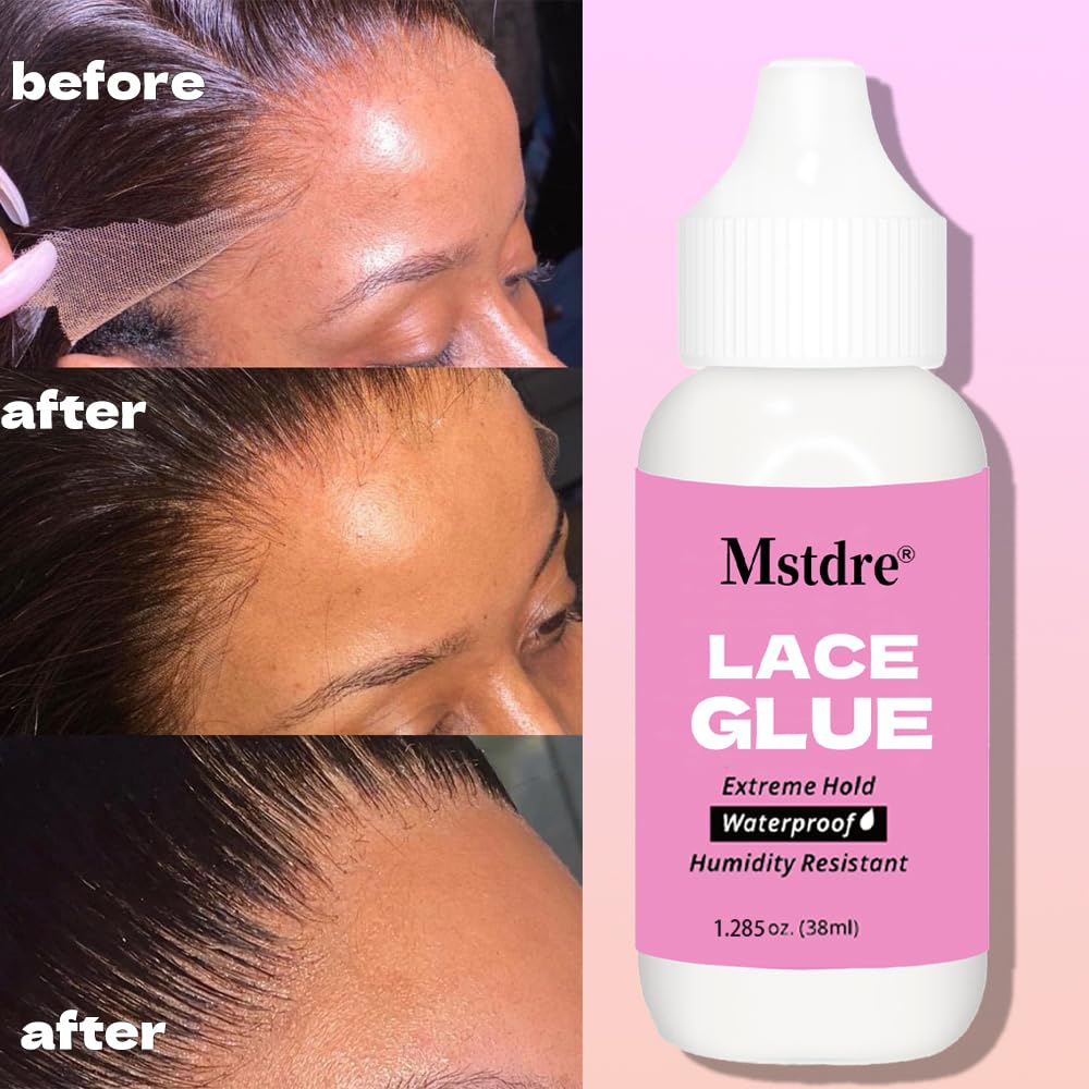 Latex free odorless liquid adhesive for sensitive scalp hair replacement systems