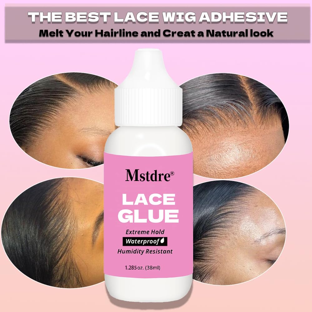 Premium imported USA hair styling lace wig retaining accessory for a natural hairline look