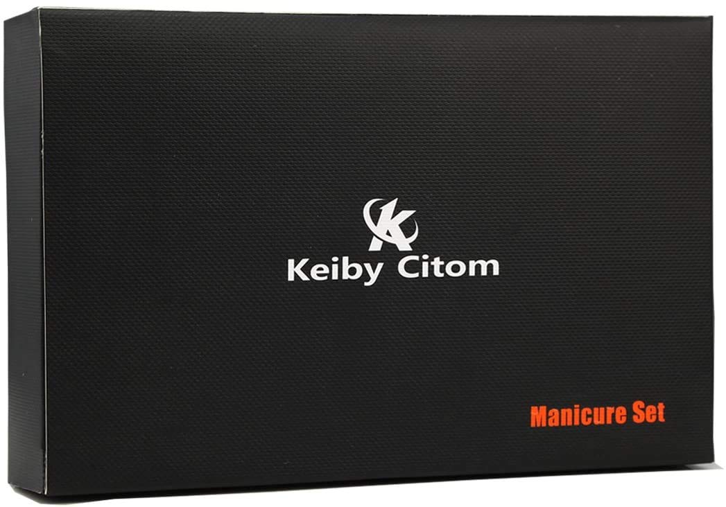 Travel friendly compact Keiby Citom nail grooming set