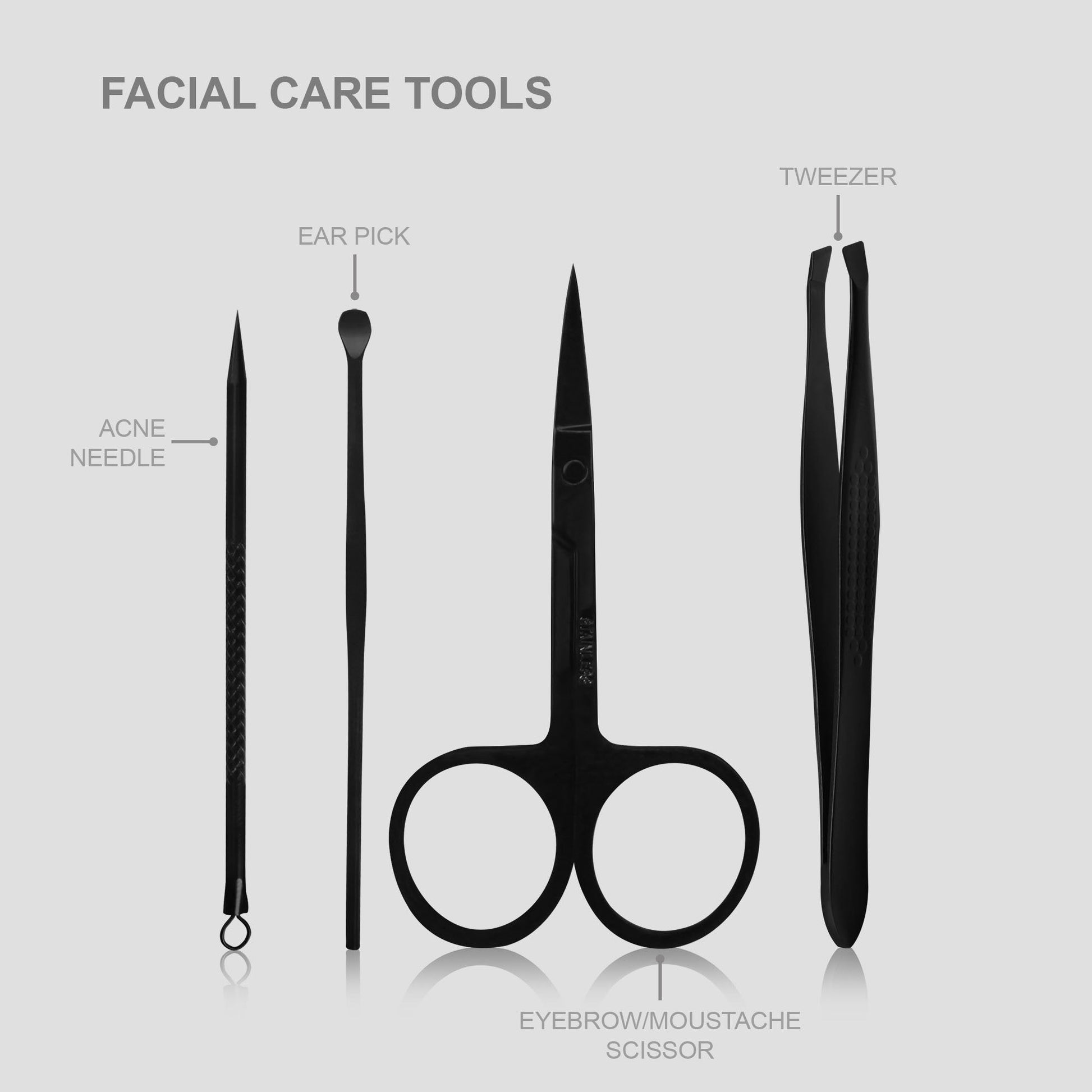 Close up of Utopia Care stainless steel cuticle trimmer
