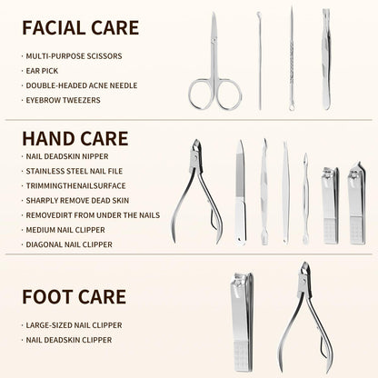 Close up of Zizzon stainless steel nail clipper tool