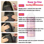 MIILYE non greasy hair patch and toupee glue remover spray bottle packaging