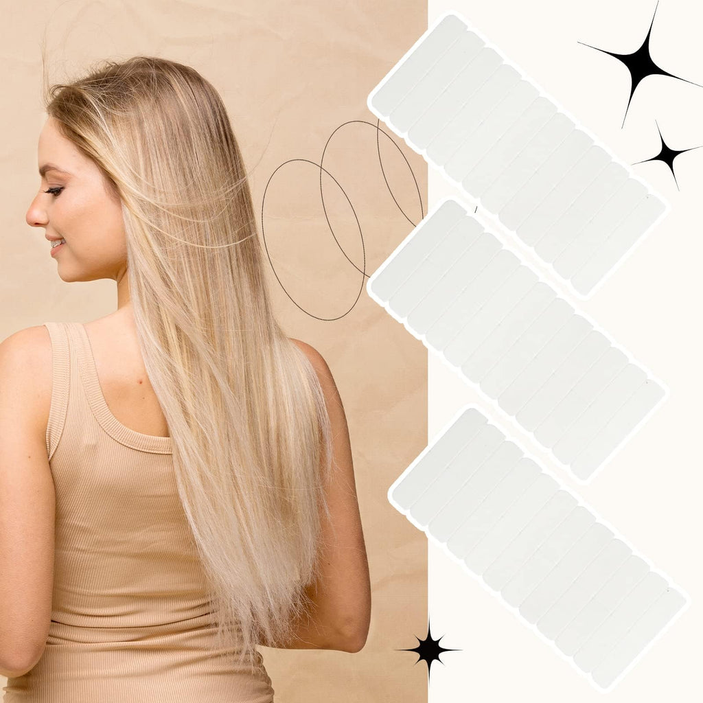 Hypoallergenic No Shine Double Sided Extension Tape Sheets