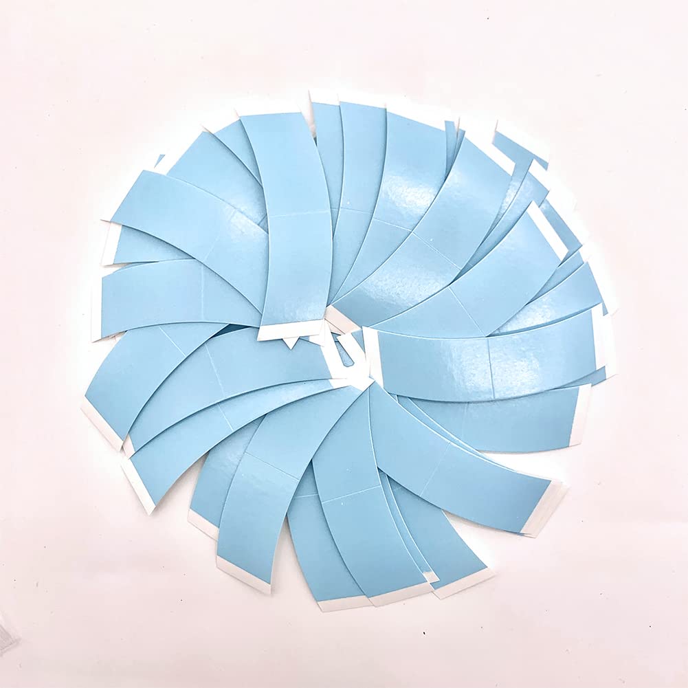 Authentic USA imported medical grade hair extension and wig tape application close up