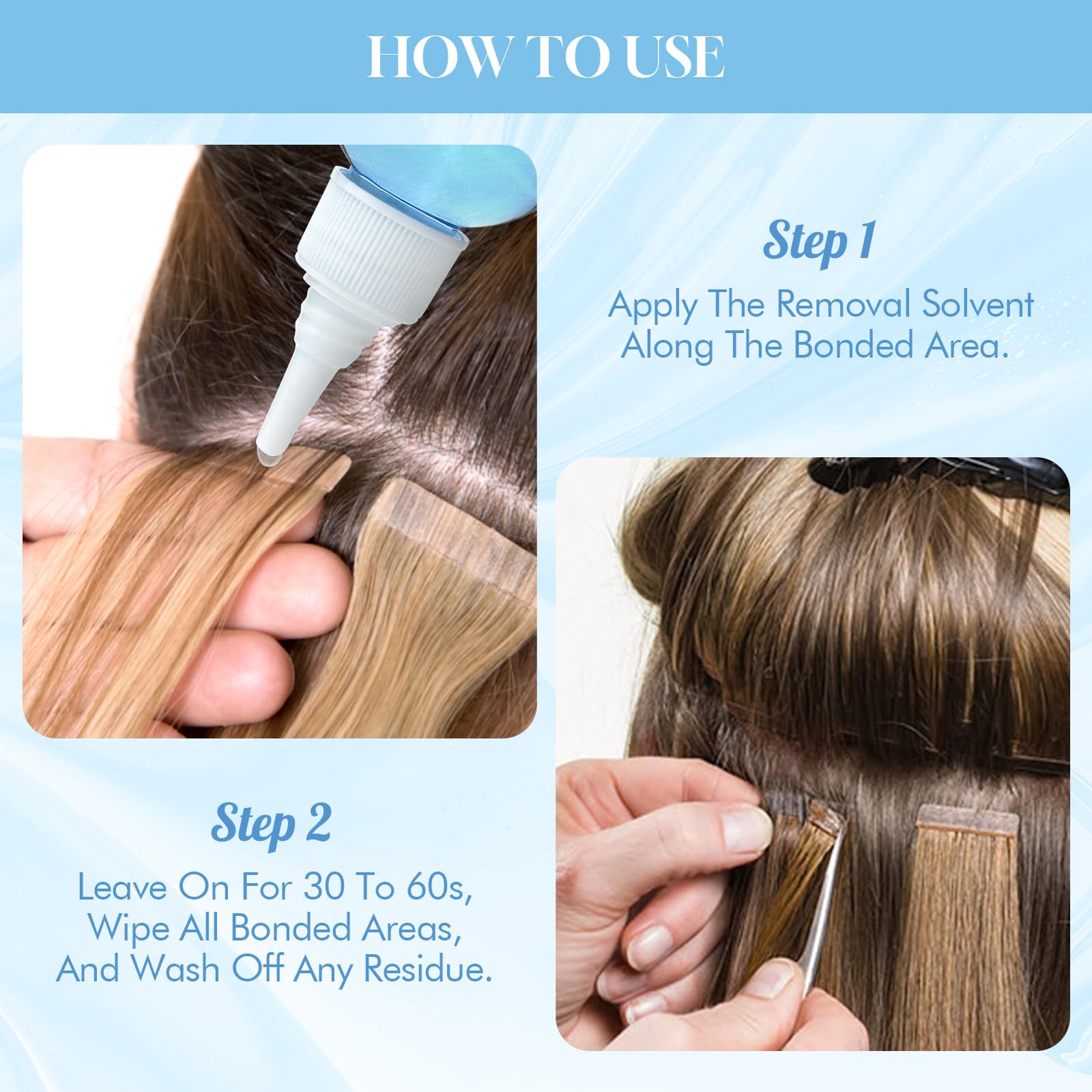 Dolahair Lace Glue Remover Spray side view showing fluid ounce measurements