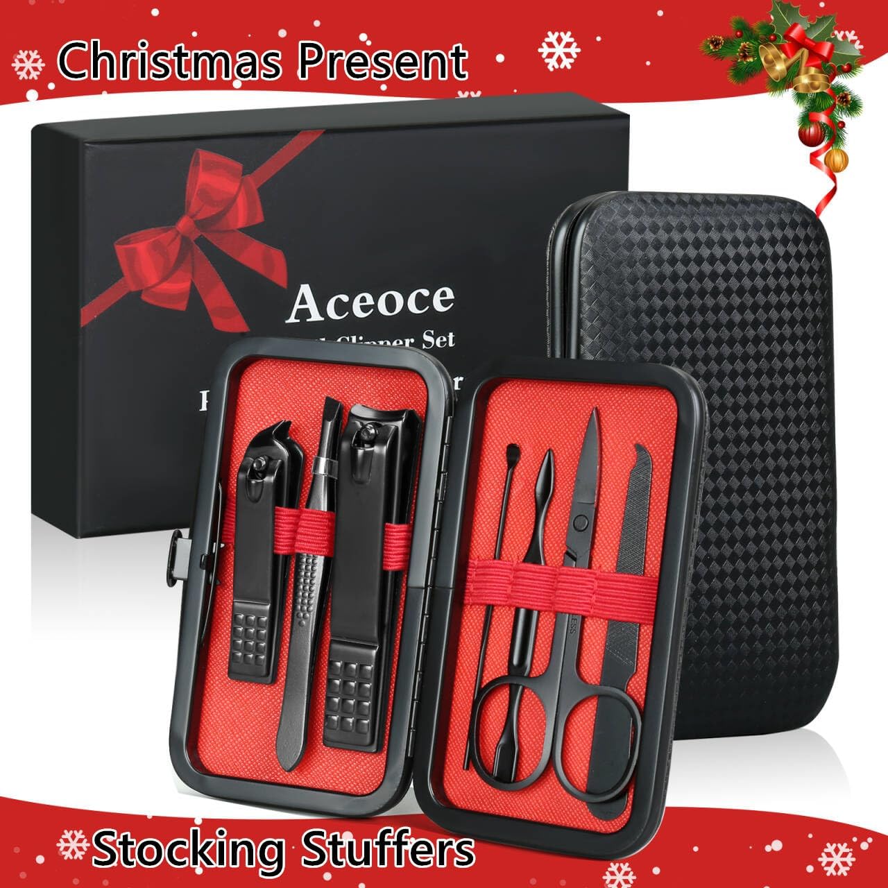 Professional nail and toe grooming accessories kit