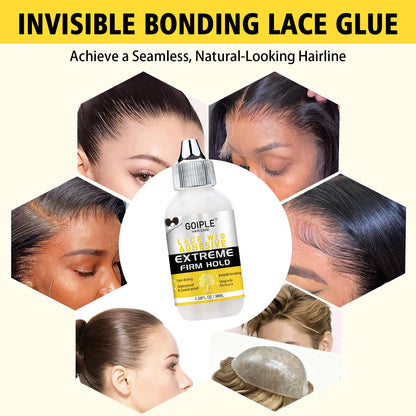 Goiple humidity resistant hair replacement adhesive application