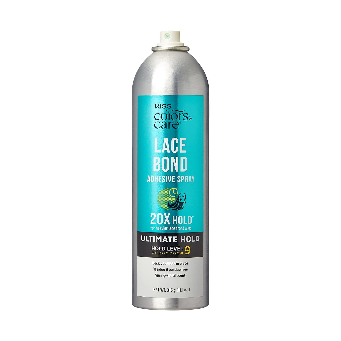 KISS Colors and Care non sticky lace bond holding spray spring floral scent