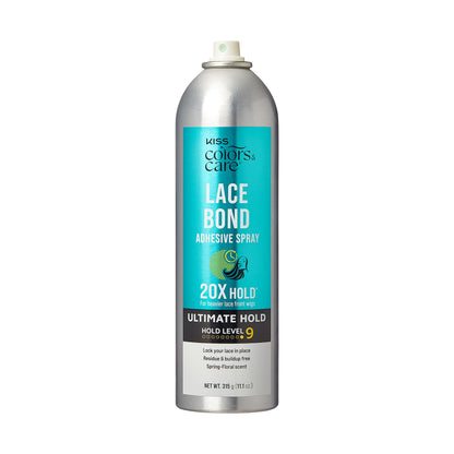 KISS Colors and Care non sticky lace bond holding spray spring floral scent