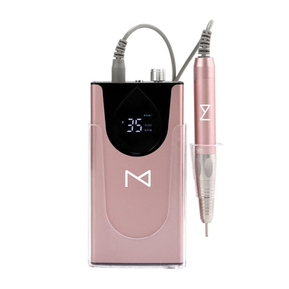 M Max Brushless E-file showing the premium aluminium alloy casing.
