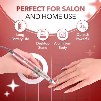 M Max professional 2 in 1 nail drill kit for acrylics.