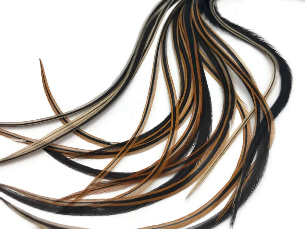 Long thick rooster hair feathers for styling