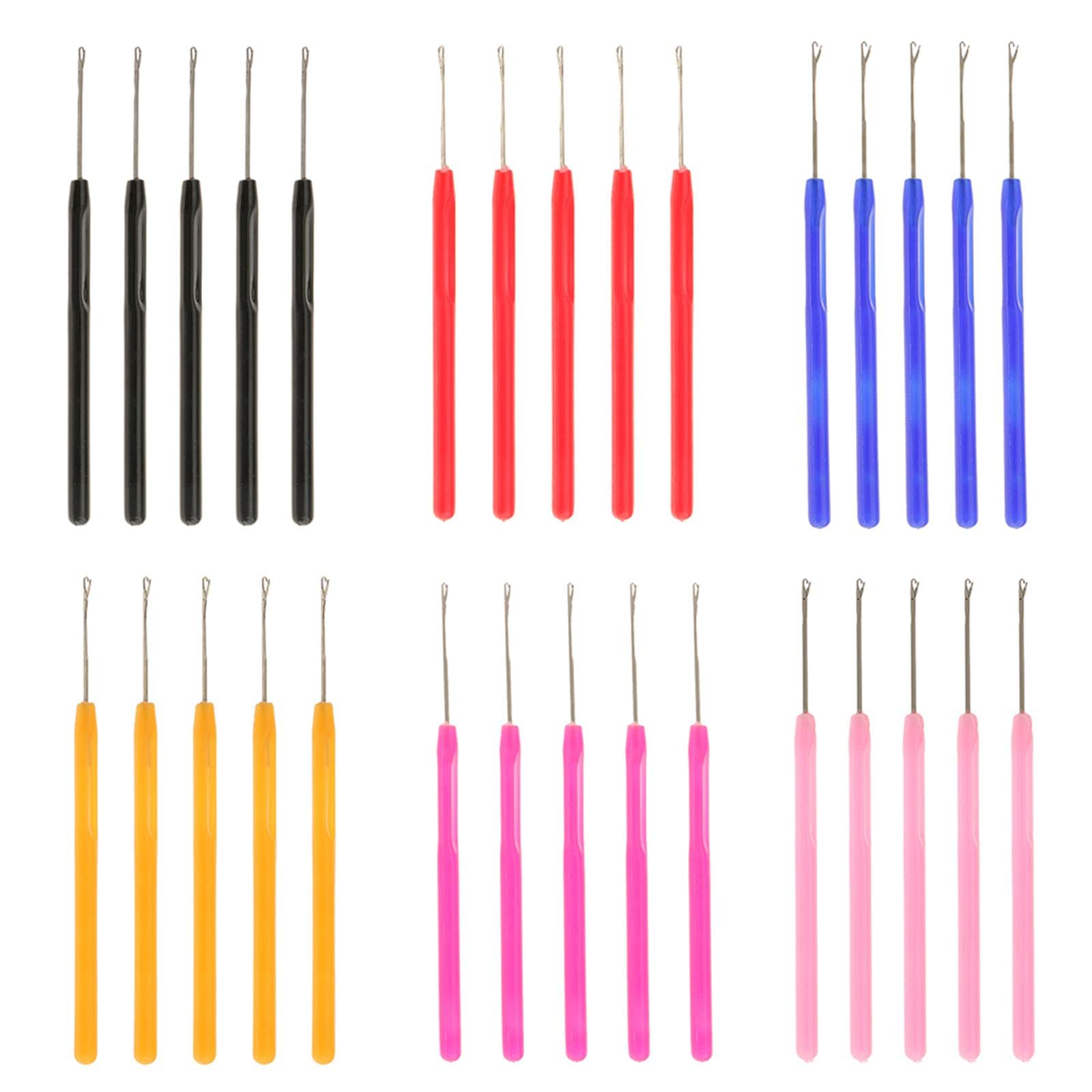 Complete 5-piece hair extension tool set for DIY styling