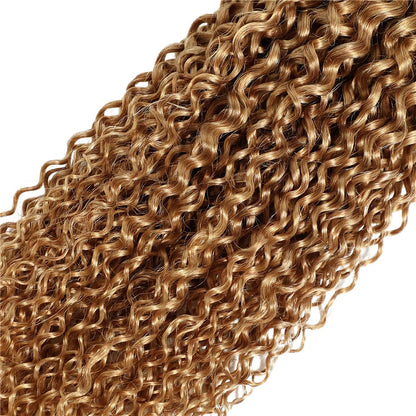 High quality unprocessed human hair bundle curl pattern