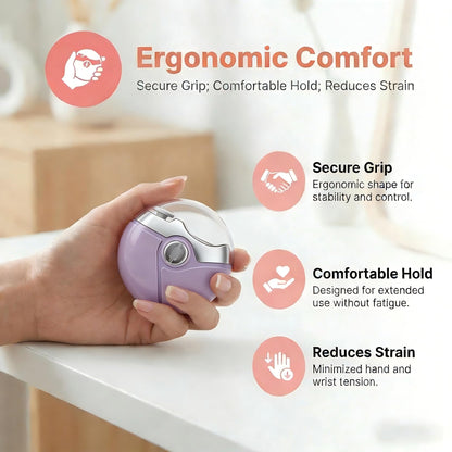 Teotopoa electric nail clipper with included charging accessories