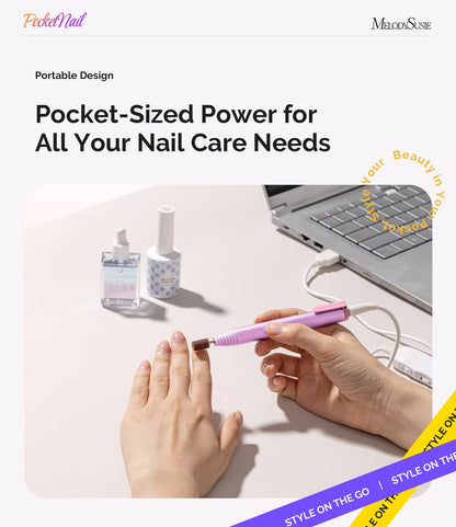 MelodySusie nail drill kit for acrylic and gel removal