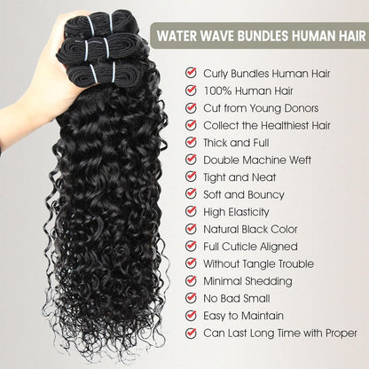 PT.Venus wet and wavy hair extensions double weft detail