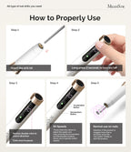 Premium MelodySusie efile kit with multiple ultra fine sanding bands for acrylic removal