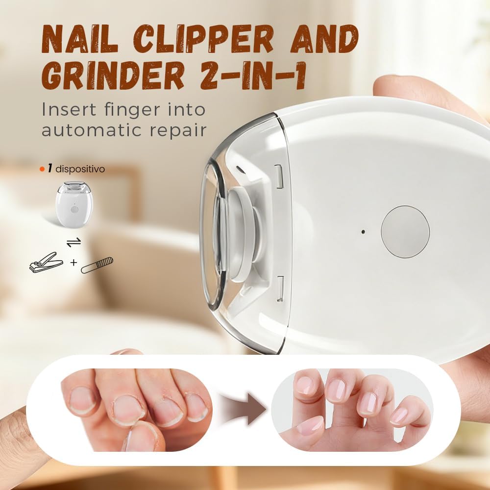 Srocopt electric nail trimmer with speed control settings