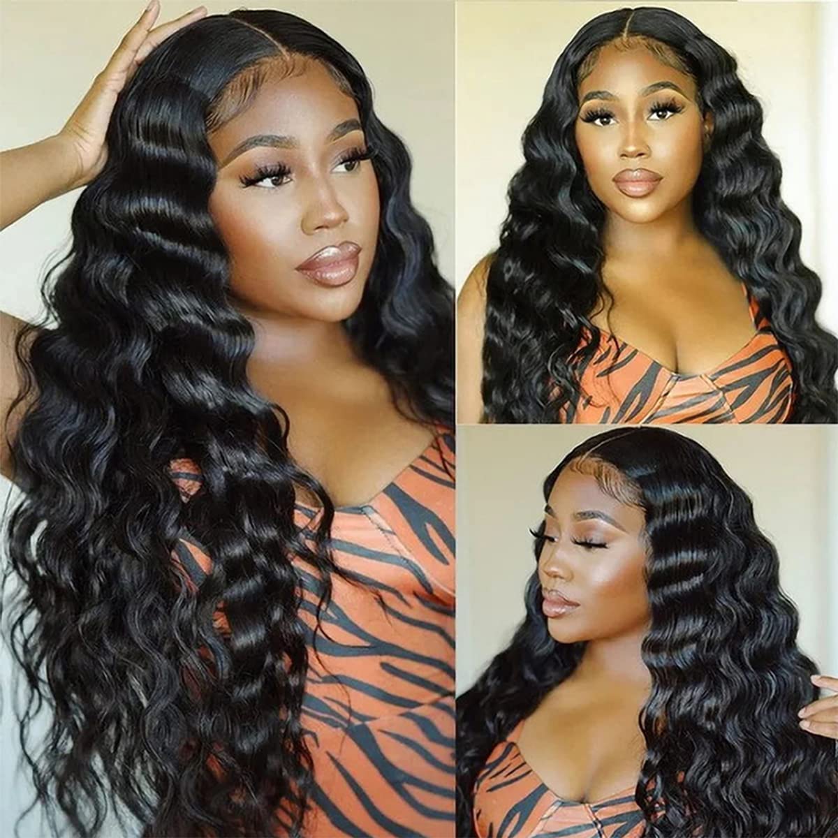 Package of Pinjuoo Vanlov Brazilian hair extensions for black women